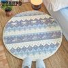 Круглый ковер для детской комнаты Круглые коврики для пола Коврики для гардероба Домашние спальни Прикроватные коврики
