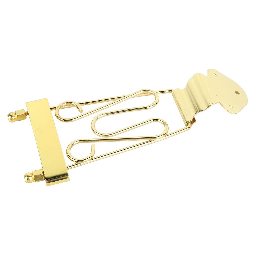 Бридж для бас-гитары Струнодержатель Цинковый сплав 6 струн Электробас Бридж Струнодержатель Замена Золото