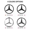 Car Sticker New 2026 For Benz AMG 1pcs 52mm 57mm Car Steering Wheel Badge Emblem Sticker Auto-Styling For Mercedes Benz A B C E