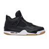 Мужские кроссовки Air 4 Retro Laser Black White Gum-Light-Brown CI1184-001