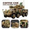 НОВЫЙ Армейский Тяжелый Танк MOC Набор Кирпичей WW2 Военные Бронированные Машины Строительные Блоки Война Танк 3D Модель Детские Игрушки Подарок на День Рождения DIY