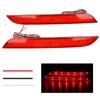 Car LED Rear Bumper Reflector Brake Lights Canbus Tail Stop Lamps for BMW F10 F11 F18 2009-2014