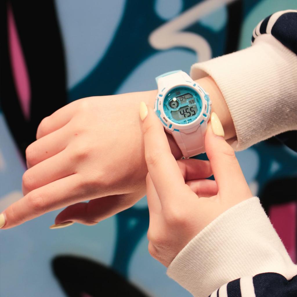 Авторизованный дистрибьютор Ice watch часы унисекс 024003 ICE digit explorer белый синий маленький водонепроницаемый секундомер будильник дата день недели GMT