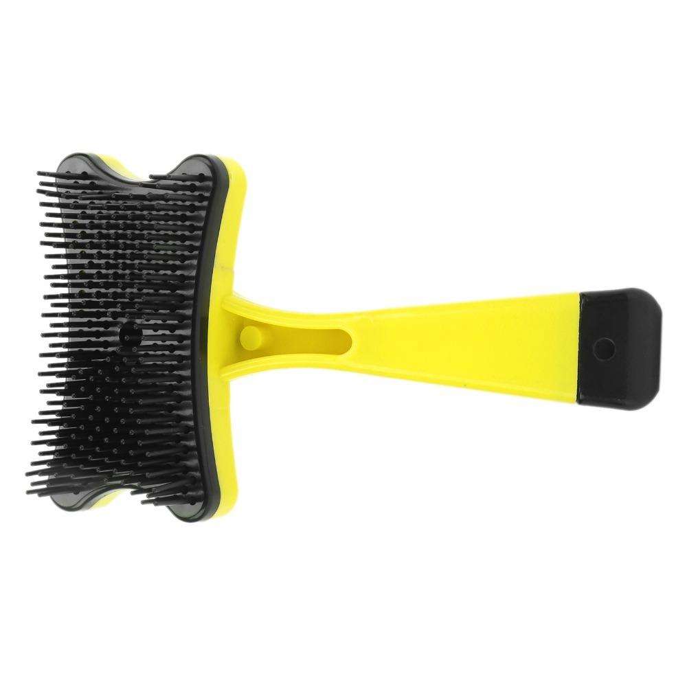 Grooming and Massage Pet Grooming Brush Self Cleaning Brush  Pet Grooming At Home