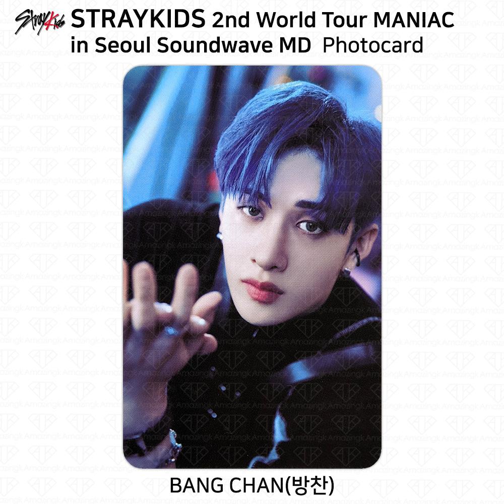 Stray Kids 2-й мировой тур MANIAC в Сеуле Фотокарточка Polaroid KPOP K-POP