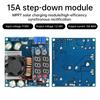 Регулируемый понижающий модуль DC-DC Солнечный MPPT Понижающий модуль заряда 15A Синхронный выпрямитель Источник питания постоянного напряжения и тока