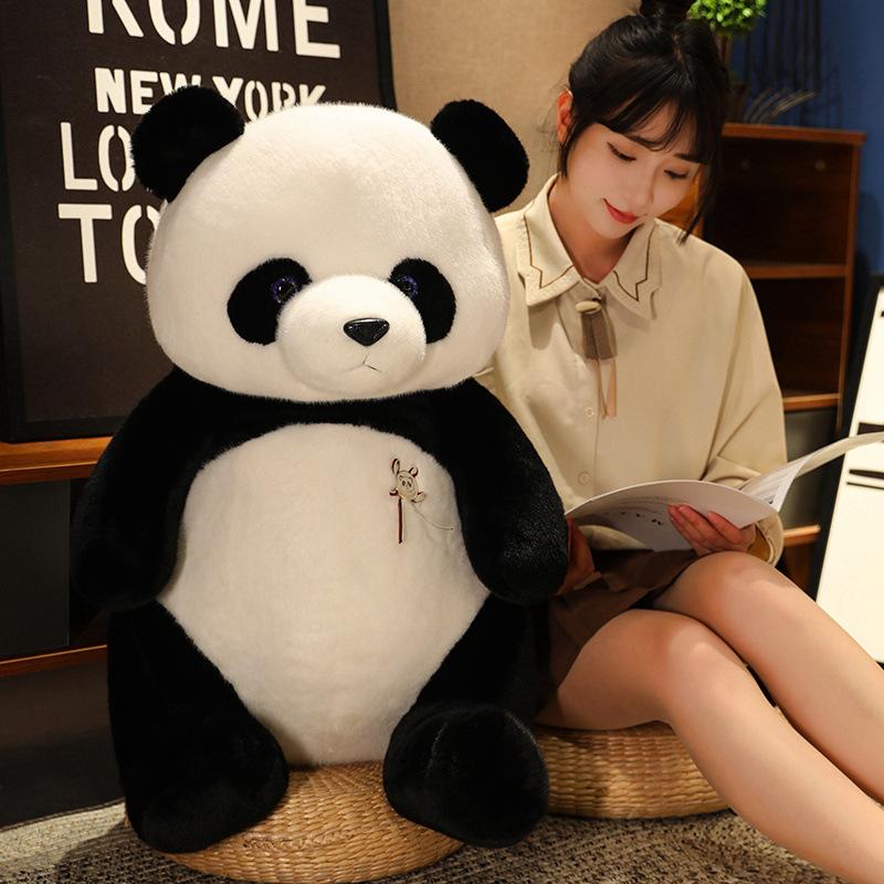 Кукла панда плюшевая игрушка имитация национального достояния гигантская кукла панда милый детский подарок на день рождения