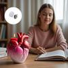 Силиконовые формы в форме сердца, подходящие для изделий из смолы, рельефный кашпо, изготовление ювелирных изделий, многоцелевое праздничное украшение