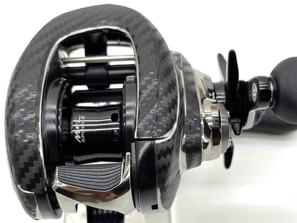 CUSTOM YOROI Пользовательская декаль для мультипликаторных катушек 21 Antares DC и 22 Exsence DC SEAT.JP (Черный, для правой руки)