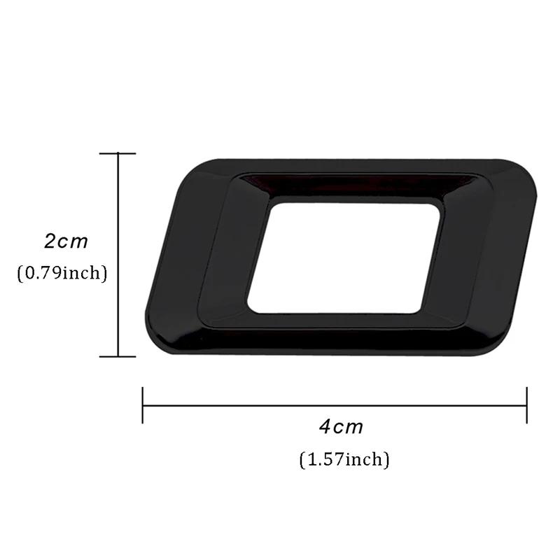ABS Car Rear Trunk Letters Logo Badge Emblem Sticker For BMW 2 Series 216i 218i 220i 225i 228i 230i 235i 240i F22 F23 F46 F45