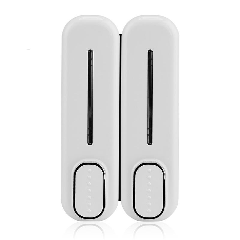 Золотые дозаторы мыла настенные АБС-пластик Жидкий шампунь Контейнер для душа 1050 мл Пластиковый держатель для мыла для ванной комнаты Туалетной комнаты 18036