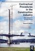 Книга Contractual Procedures In the Construction Industry