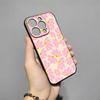 Розовый абстрактный цветок Чехол для телефона Для IPhone 17 Pro Max 16 15 14 Pro Max 13 11 X Xs Xr 8 7Plus Силиконовый чехол