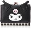 Wallet Clasp Sanrio Kuromi [Aldi] Women's Tri-Fold