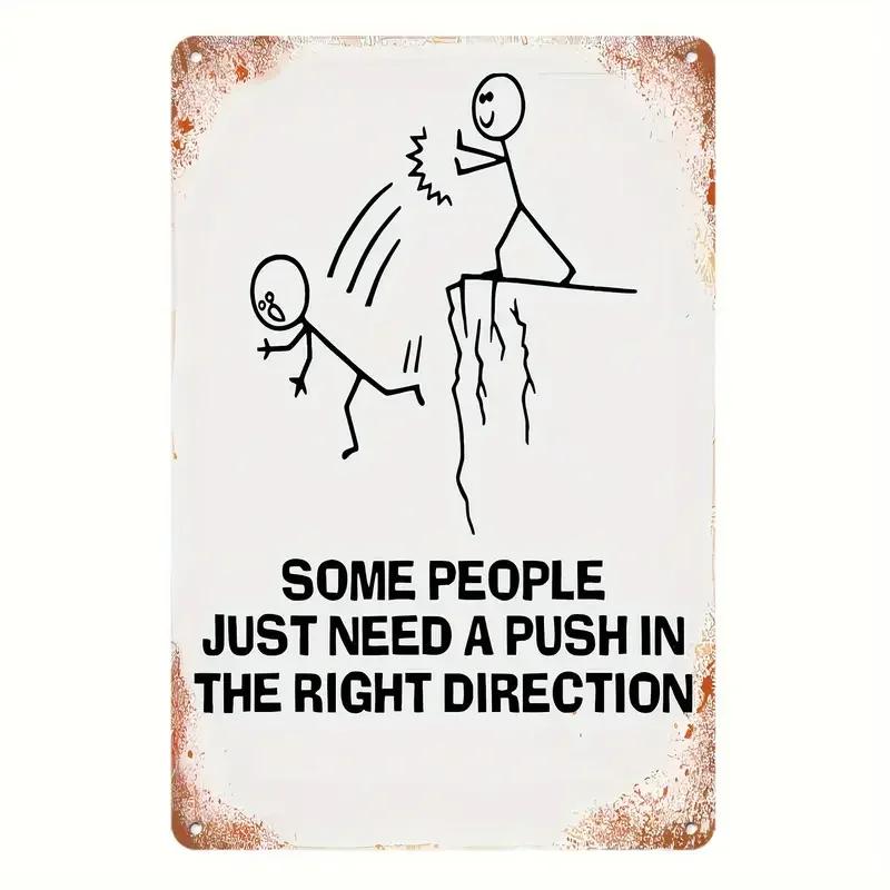 Юмористические Сатирические Фразы Алюминиевая Табличка Винтажная Металлическая Табличка Для Дома, Кафе Бара Клуба, Гаража, Пространств Гостиной Настенный Декор