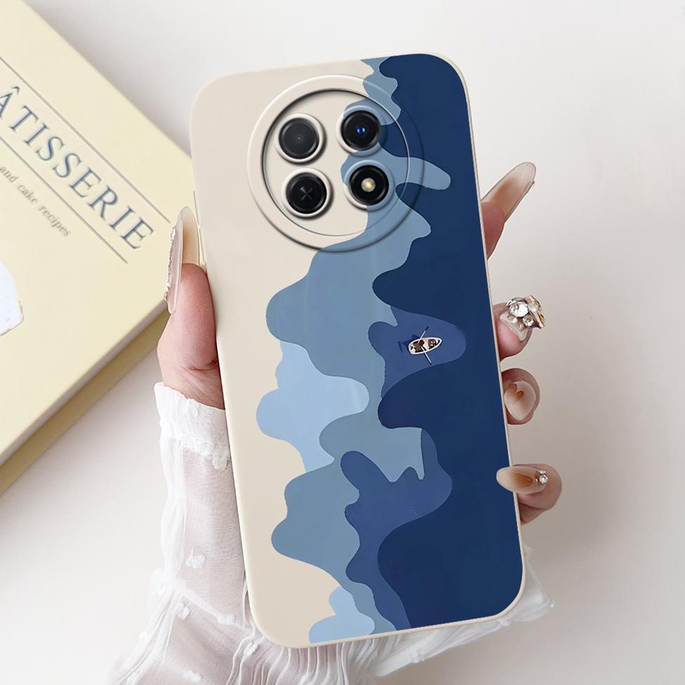 For Realme 12 5G Case For Realme 12X 5G Cover RMX3998 Luxury Fashion Flowers Kawaii Girl Cute Cat Shockproof Phone Case Funda