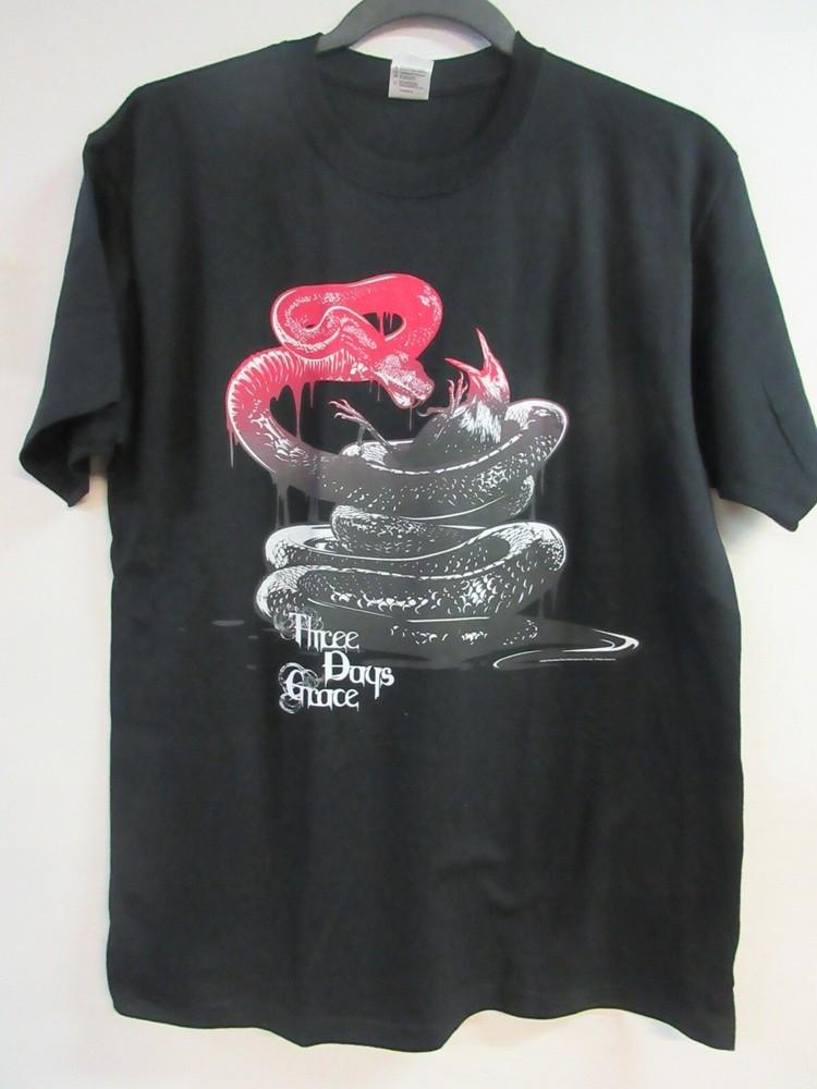 THREE DAYS GRACE OFFICIAL SNAKE BIRD 2010 BAND CONCERT MUSIC EXTRA LARGE Unisex T-Shirt