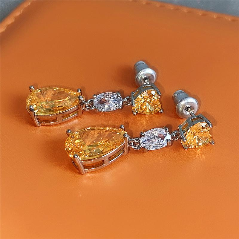 BELLA BOX Простые элегантные серьги-капли для женщин, свадебные аксессуары для любви, эстетические женские висячие серьги, необычный подарок, модные украшения