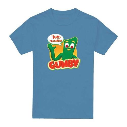 Gumby Unisex Adult Fun & Flexible T-Shirt