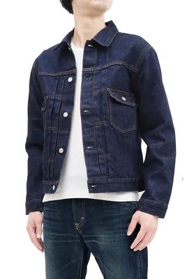 Kojima Genes RNB-552 Мужская джинсовая куртка второго типа G-Jean rnb552