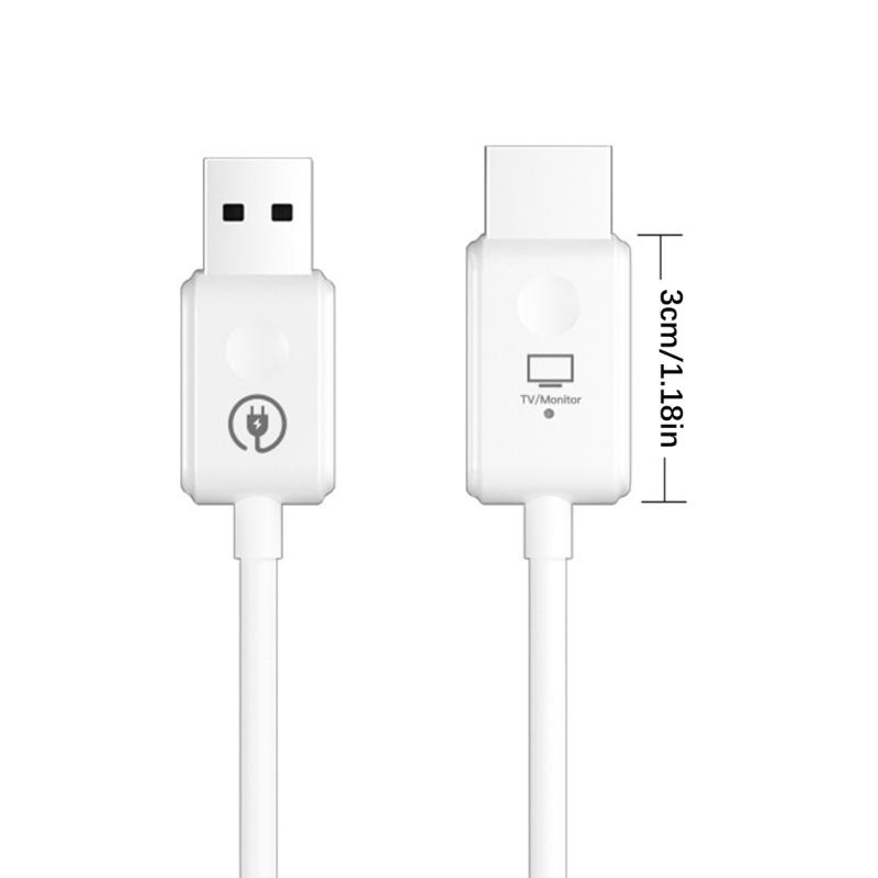 Беспроводные HDMI-передатчики Приемник Портативное устройство для беспроводной потоковой передачи HDMI Адаптер Type C Мгновенное подключение 50м