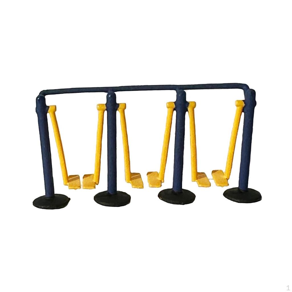 1/64 Fitness Equipment Model Doll House Ornament Miniature Sports Dollhouse Decor Decoration