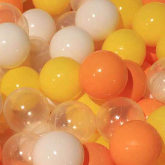 100 шт. Шарики для сухого бассейна Утолщенные Экологичные Гладкие Многоразовые Устойчивые к укусам Практические навыки