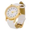 Watch Analog Leather Strap White Salon [Fieldwork] Women's PP005-1