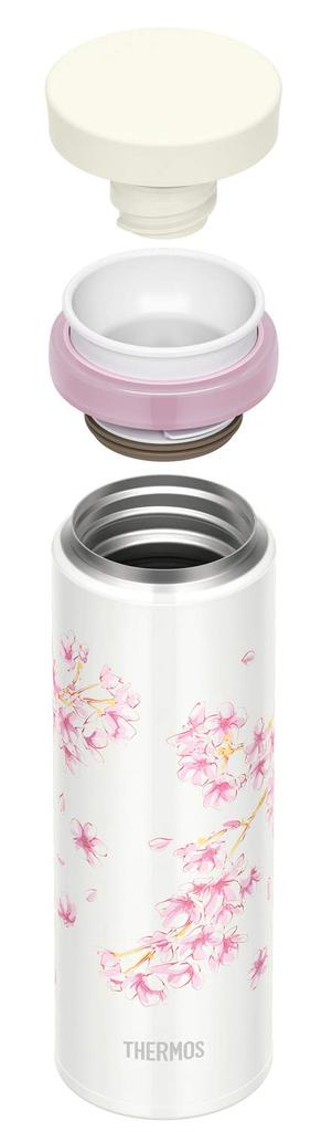 Термос для воды, сделанный в Японии, с вакуумной изоляцией, мобильная кружка 350 мл, Hanazakura HNZ JNY-352