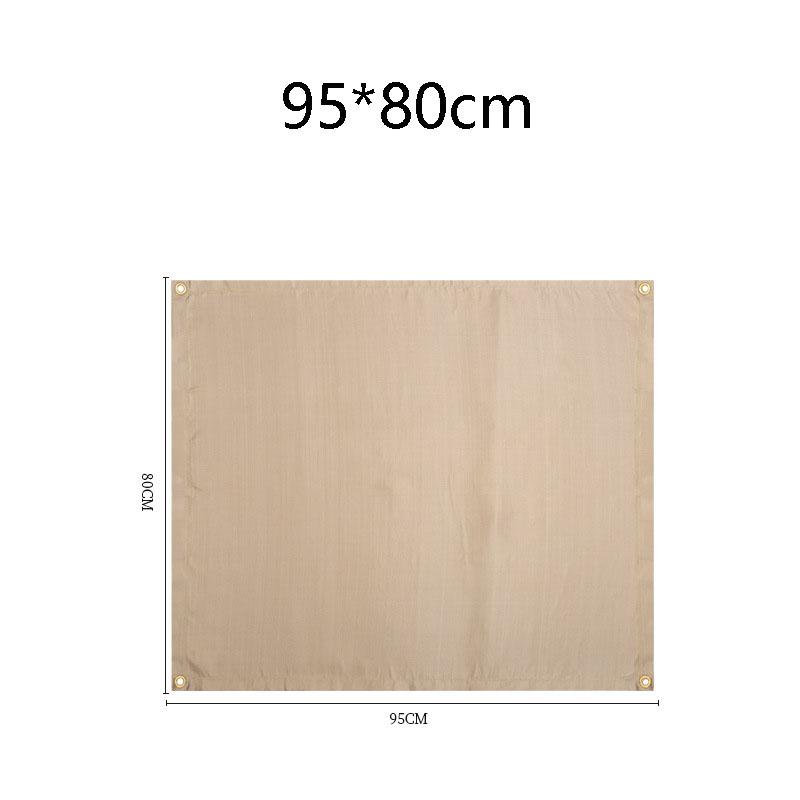 Fiberglass Fire Blanket Heat Resistant Outdoor Camping Mat Flame Retardant Safety Cover for BBQ Picnic Emergency Fire Protection