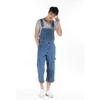 Men's Denim Shorts Large Size Strap Straight Pants Light Blue Shorts Men's Denim Overalls More Sizes 30-48 50