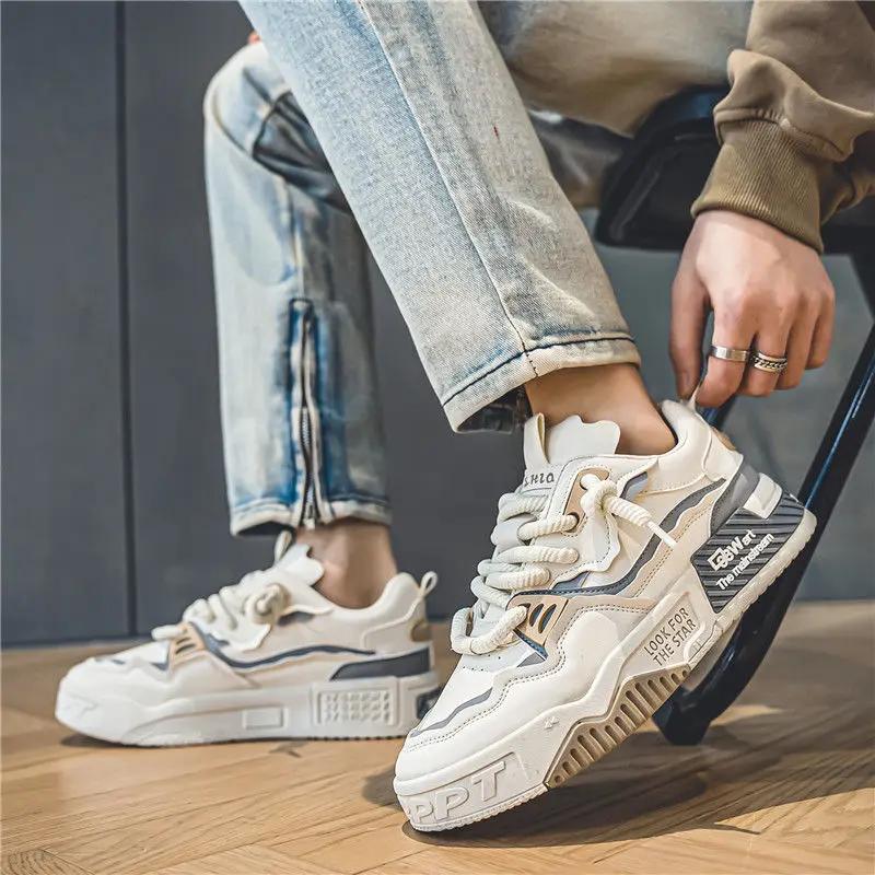 Дышащая мужская обувь, спортивные мужские повседневные кроссовки, легкие, широкие, для активного отдыха, корейский тренд 2024 года, 39, для спортзала, распродажа, походы, треккинг