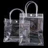 Approved Clear Friendly Purse Snap Environmentally Handbag Plastic Bag PVC Transparent
