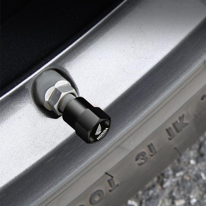 For Honda CBR 125R 954 600 F4i 650F 650R 1100XX 1000F CBR 600RR 1000RR Motorcycle Wheel H2 Tire Rim Valve Stem Caps Covers