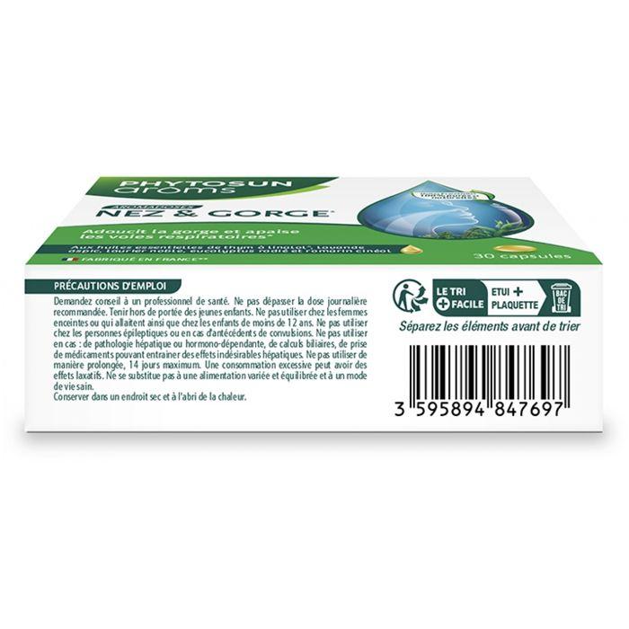 Phytosun Arôms Дыхание Нос и Горло 30 капсул