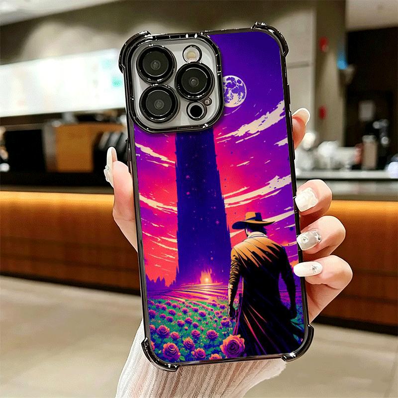 Стивен Кинг Темная Башня Мягкий Чехол Для Телефона Для iPhone 15 16 17 Air 14 Pro Max 16E Plus 13 12 Mini Покрытие Противоударные Fundas