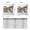 The Silver Chair Narnia Square Pillowcase Polyester Linen Velvet Printed Zip Decorative Pillow Case Room Cushion Case