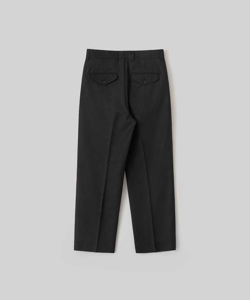 ANOTHER OFFICE Legacy Wool Trouser (Black)