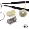 BWR659 Window Regulator Repair Kit Front Left Door for Ford Focus MK1 1998-2005 4/5 Door 1331614