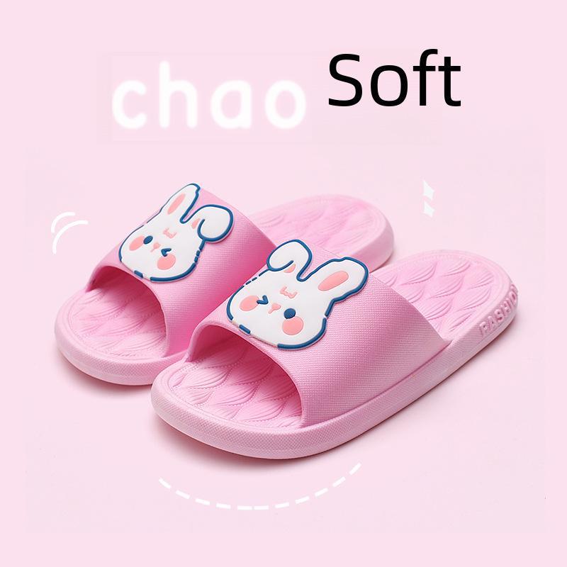 Летние детские тапочки с мультяшным принтом: Милые сандалии для дома и улицы для мальчиков и девочек