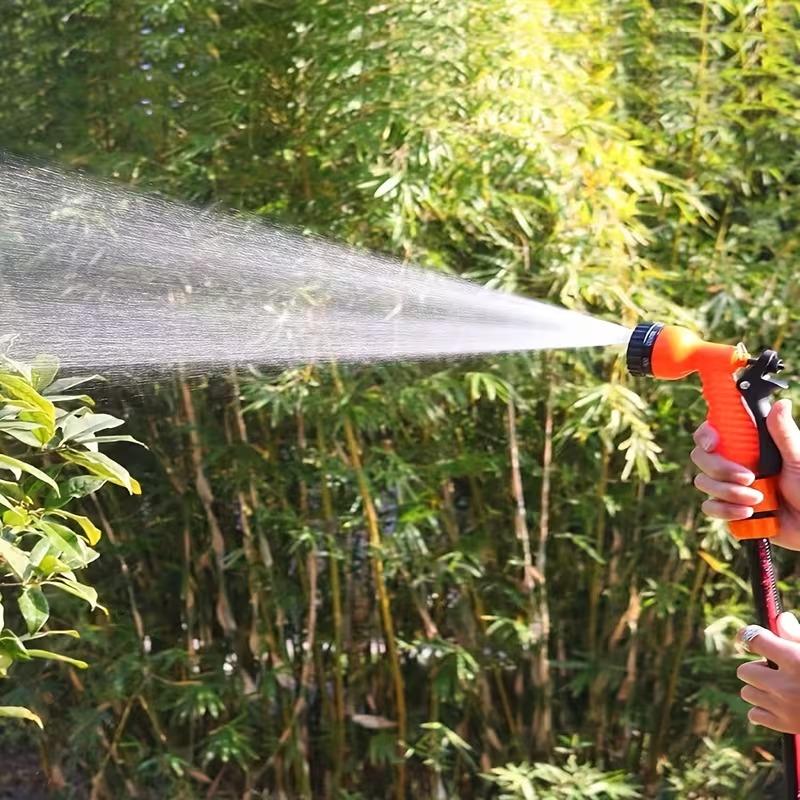 1Pc High-Pressure Sprinkler Gun, With Adjustable Nozzle, Multi-Purpose, Suitable For Gardening, Car Washing, And Yard Cleaning, Durable