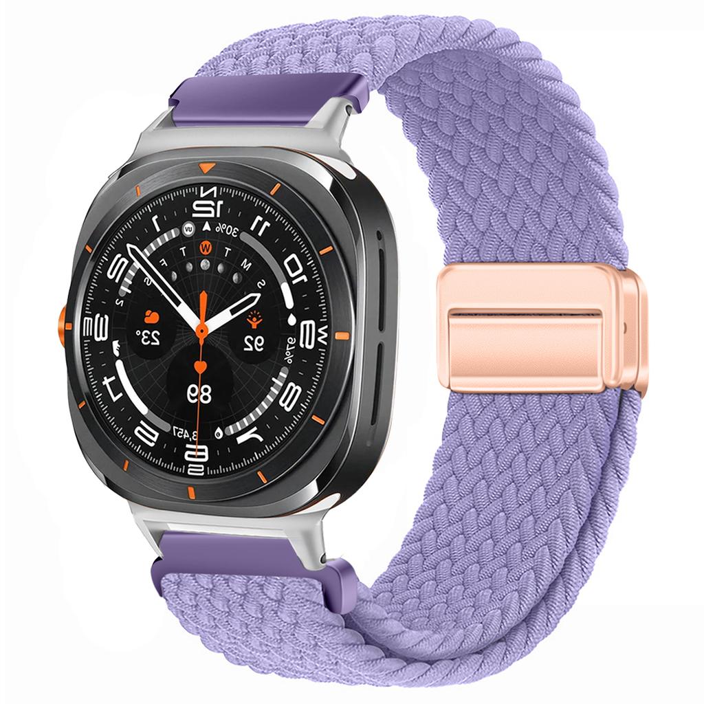 Для Samsung Galaxy Watch 7 Ultra Ремешок 47 мм Аксессуары Магнитный Плетеный нейлоновый спортивный Браслет Correa Galaxy Watch 7 Ultra Ремешок