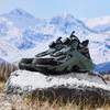Anta Детская модная флисовая нескользящая износостойкая дышащая теплая обувь среднего размера для отдыха на природе детская обувь цвета Bullet-Gray Black Tipsy-Grey A12446916-2