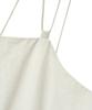 Noir For Woman Cotton Nylon Draping Dress (Ivory)