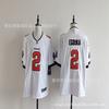 Tampa Bay Buccaneers NFL Football Jersey EGBUKA 2 Orange White Red Retro Style Cotton Sports Fan Apparel