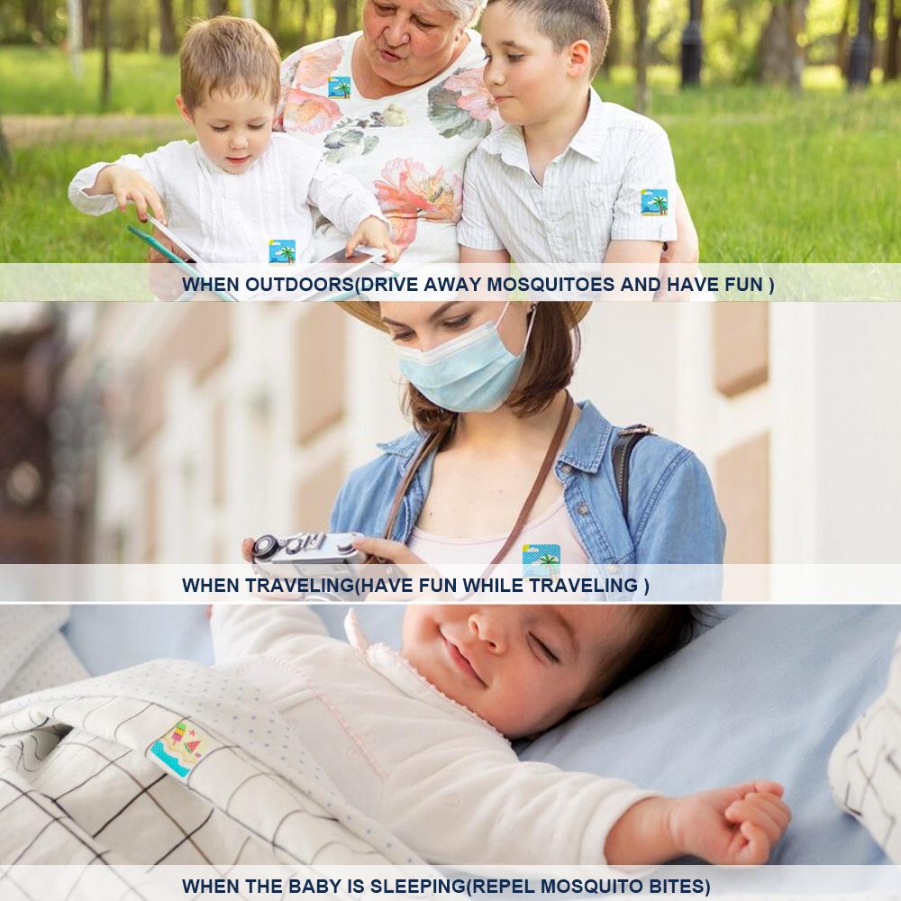 Sumifun 120/240 шт. Детские мультяшные наклейки от комаров, безвредные для взрослых, летний уличный предмет первой необходимости, пластыри от укусов комаров