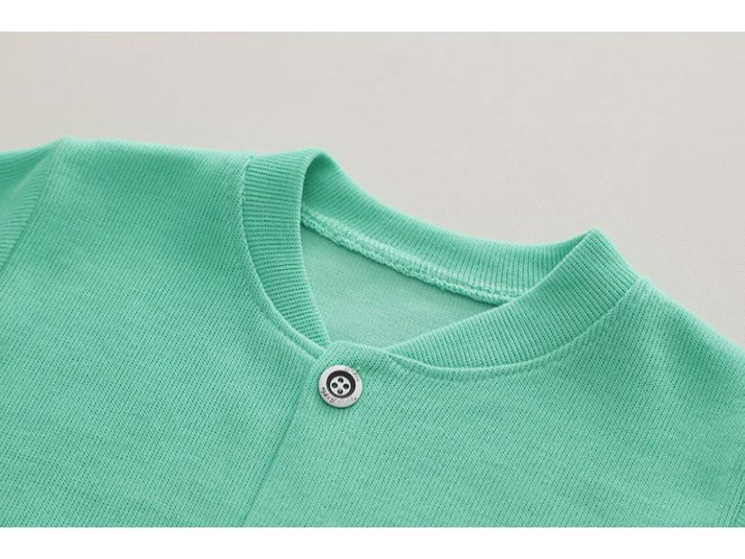 Осенний костюм-тройка с длинными рукавами для мальчиков и девочек