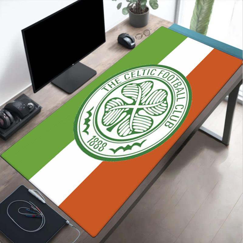 Celtic Fc Crest Design Mouse pad Mouse pad, Gaming Mouse Pad, keyboard pad, Desk Decor for computer notebook Fan Gift Birthday Gift