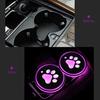 Zhonghua Светодиодная подставка под стакан 2 шт. Автомобильный подстаканник Красота LED