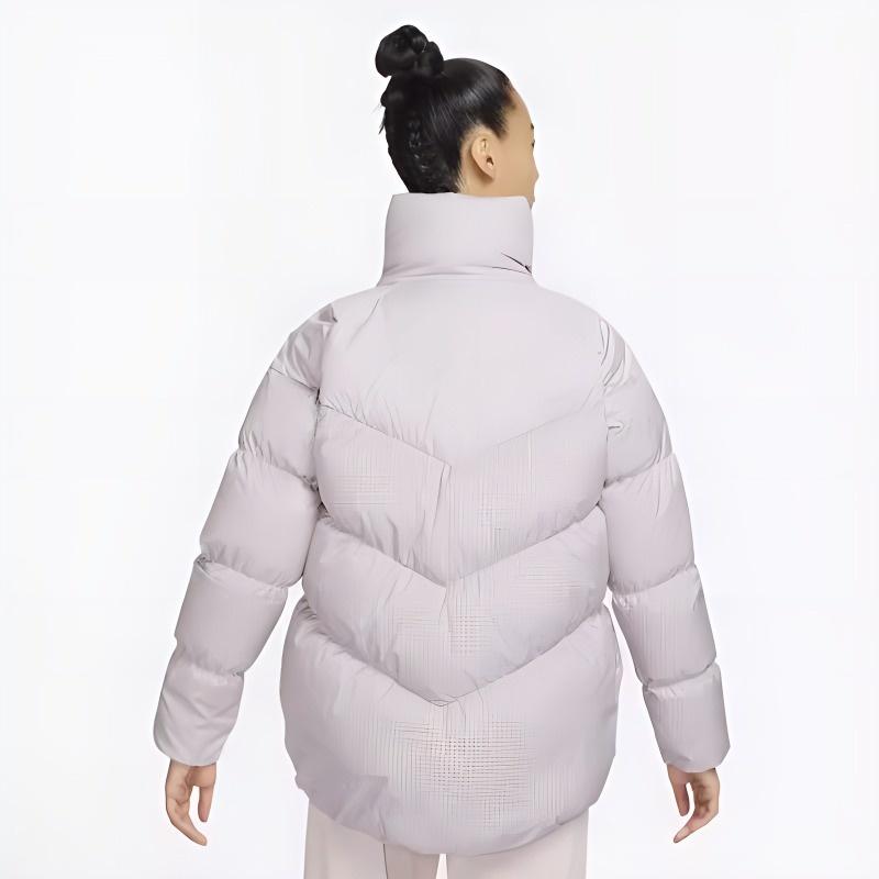 (WMNS) Nike Sportswear Windpuffer Therma-FIT Loose Puffer Jacket 'Grey Purple' Women's FD8212-019